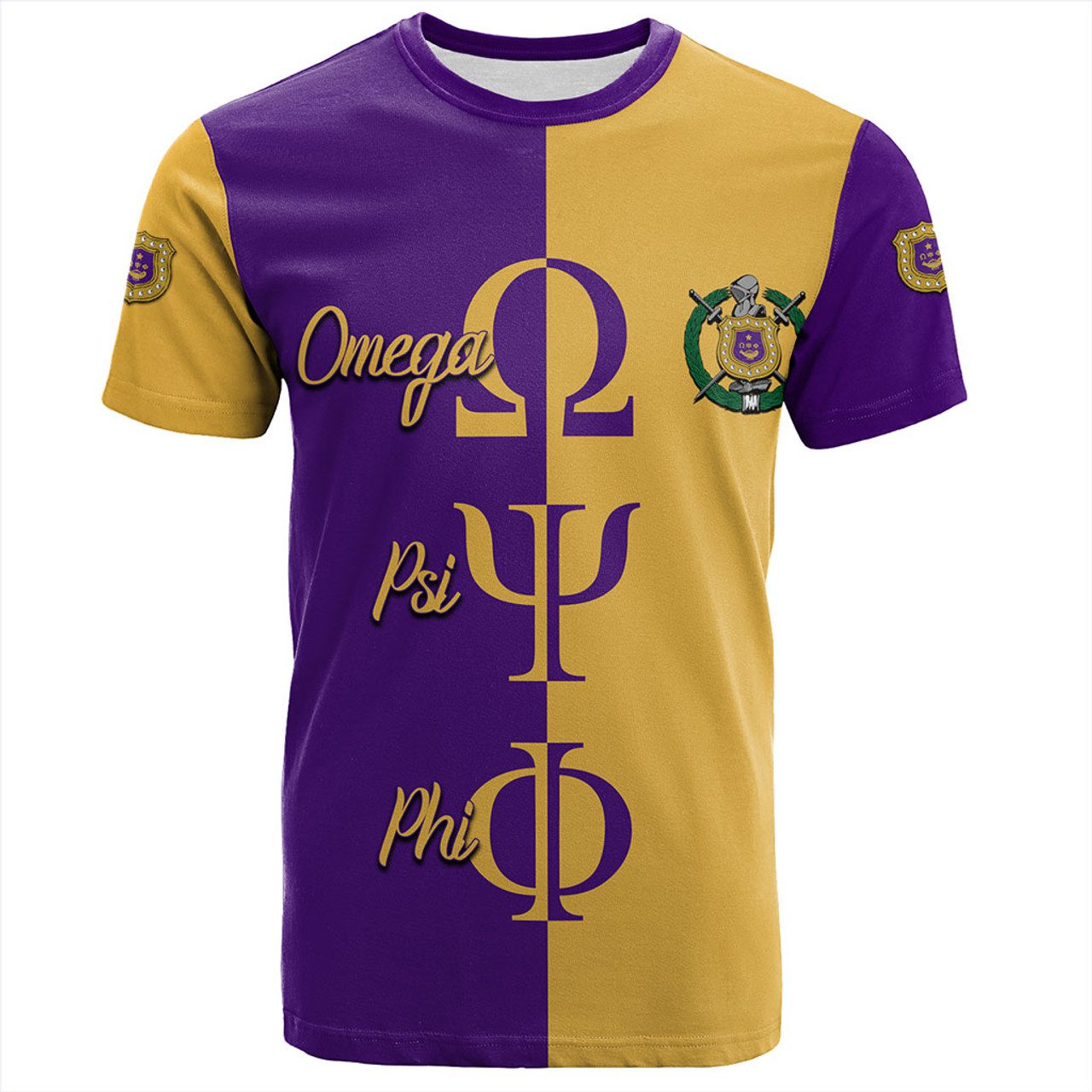 Omega Psi Phi T-Shirt Half Style