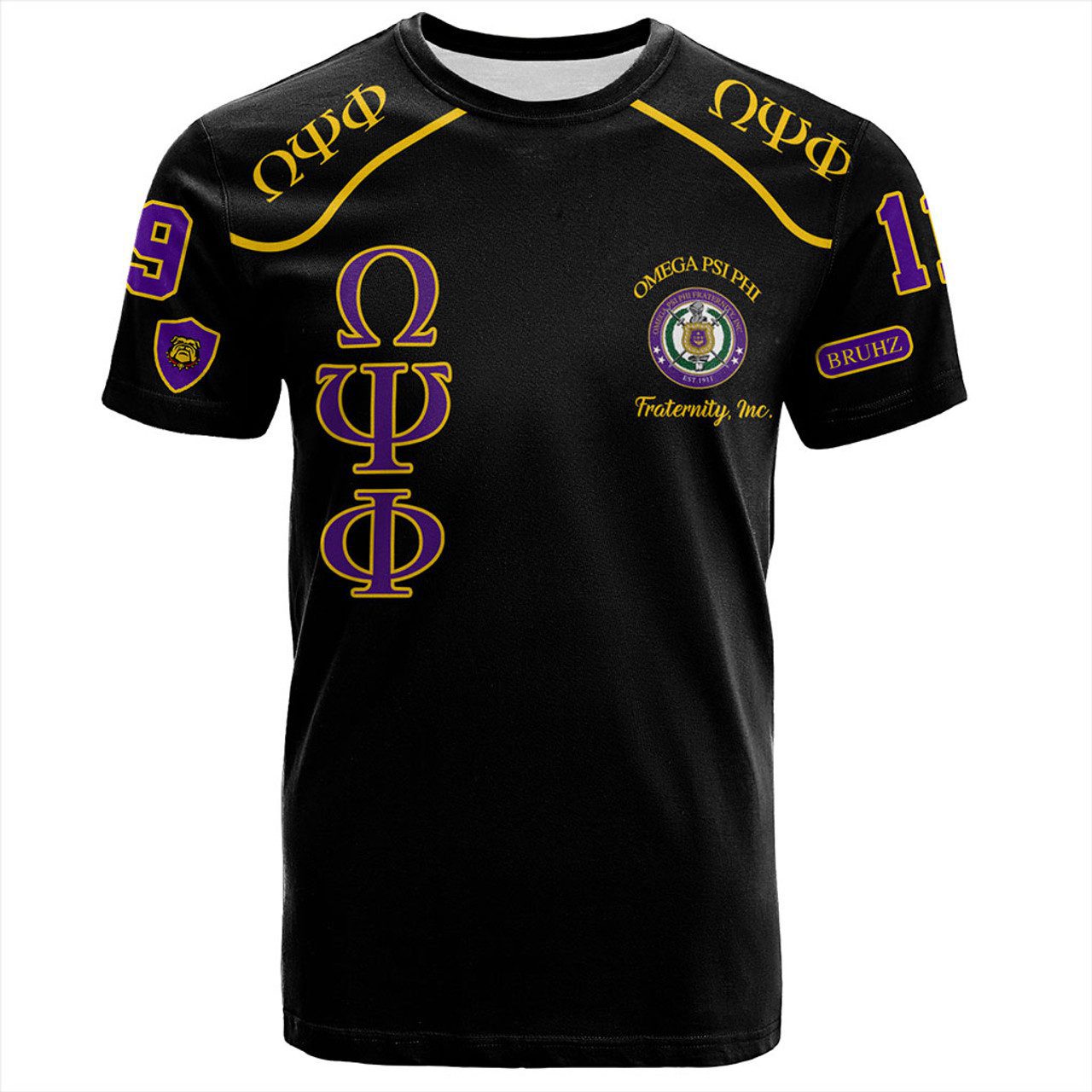 Omega Psi Phi T-Shirt Sobat Fraternity