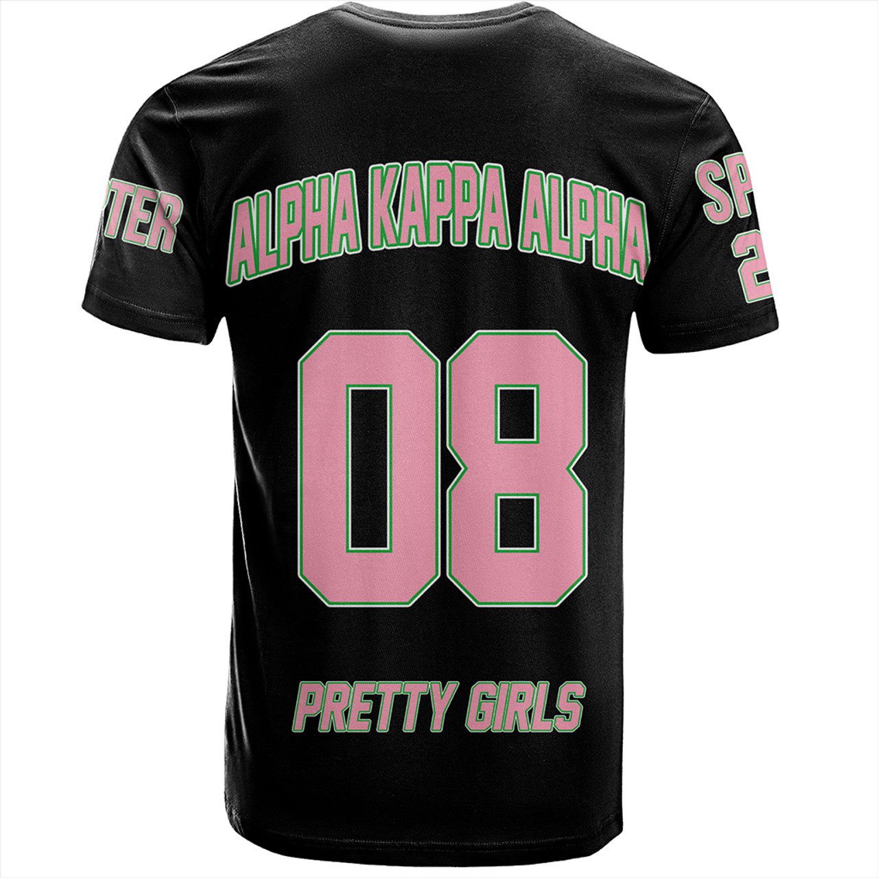 Alpha Kappa Alpha T-Shirt Custom Letter Style