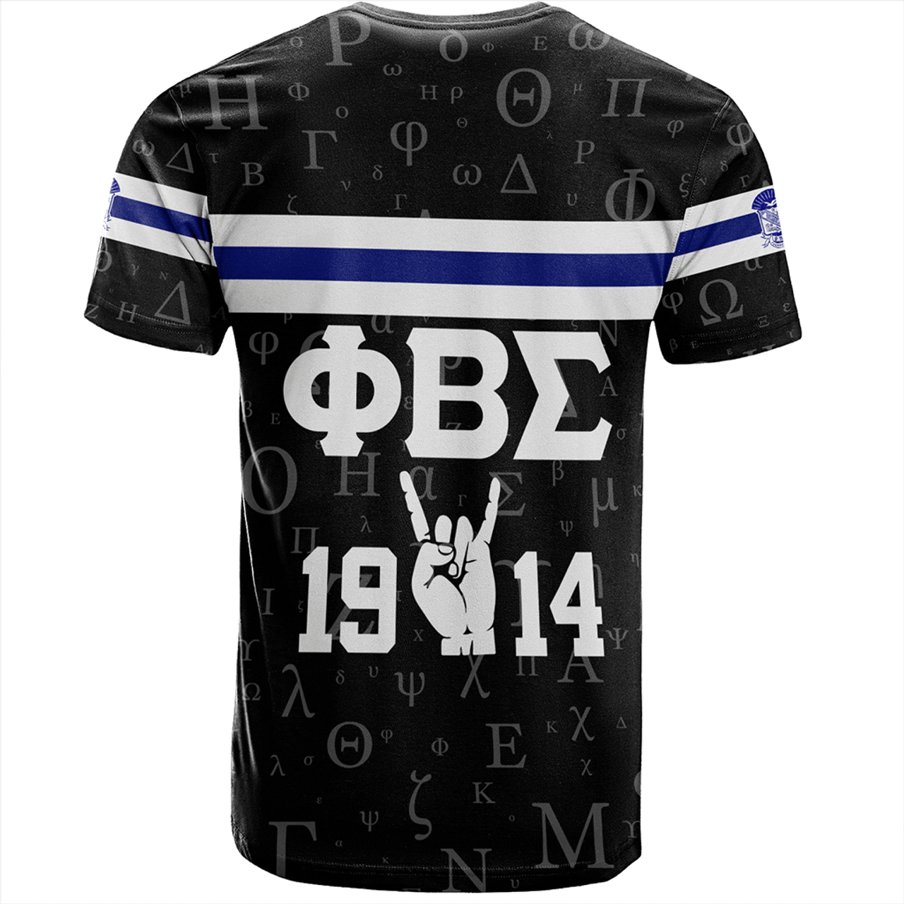 Phi Beta Sigma T-Shirt Alphabet Style