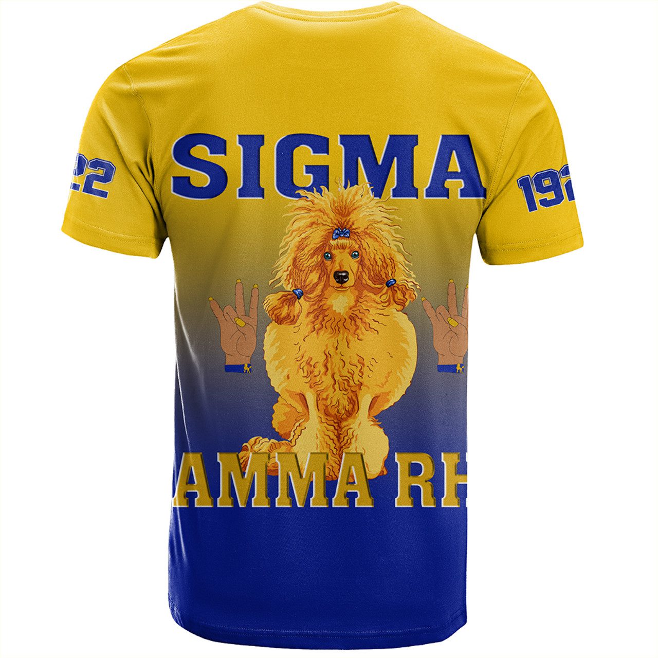 Sigma Gamma Rho T-Shirt Gradient Style
