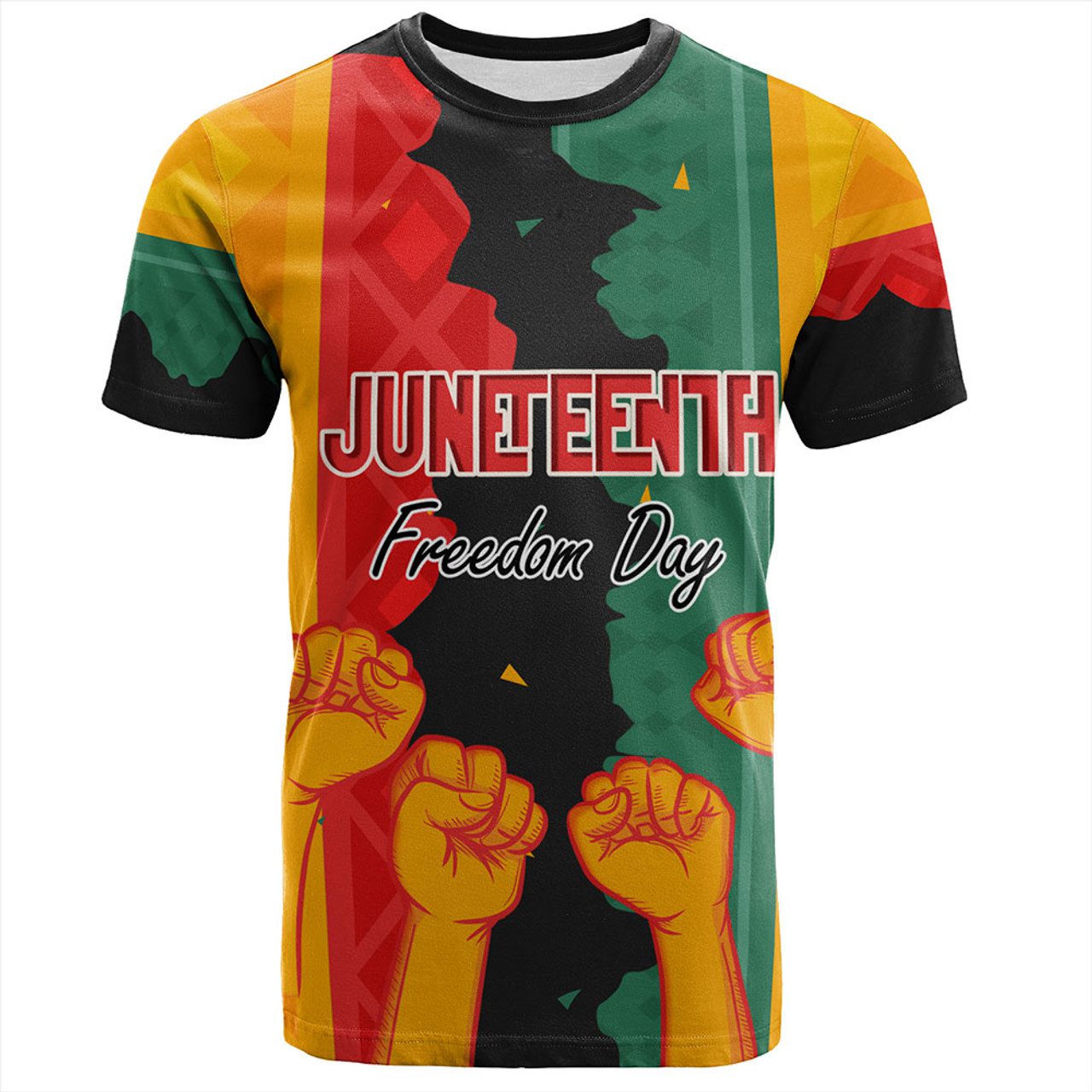 Juneteenth T-Shirt – Freedom Day Powers Hand
