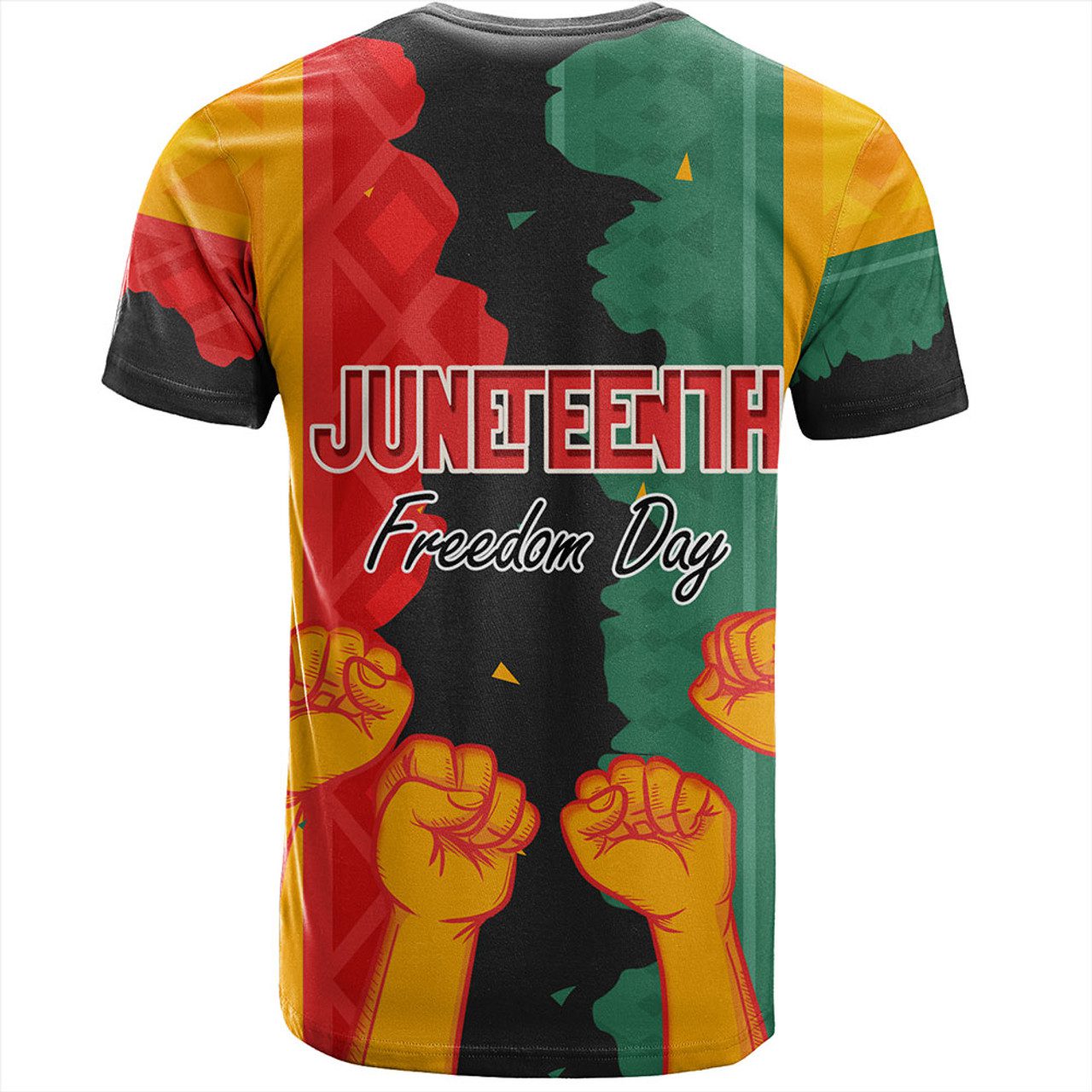 Juneteenth T-Shirt – Freedom Day Powers Hand