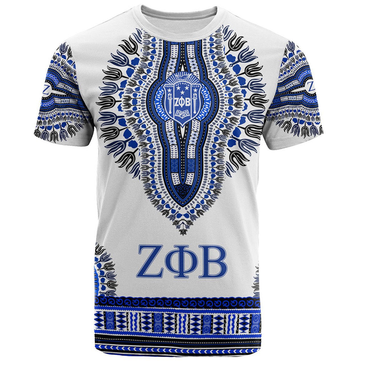 Zeta Phi Beta T-Shirt Dove Dashiki