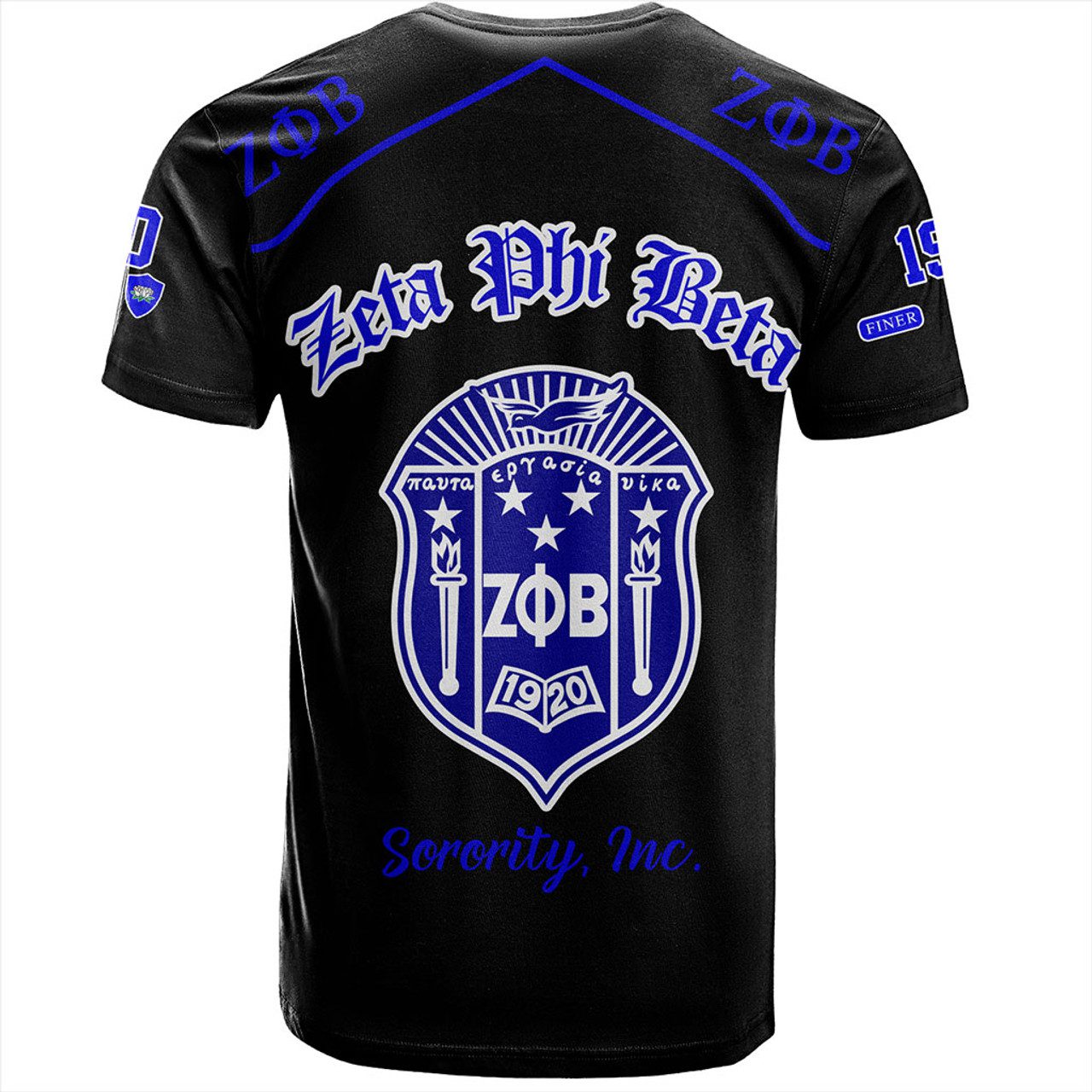 Zeta Phi Beta T-Shirt Sorority Finer