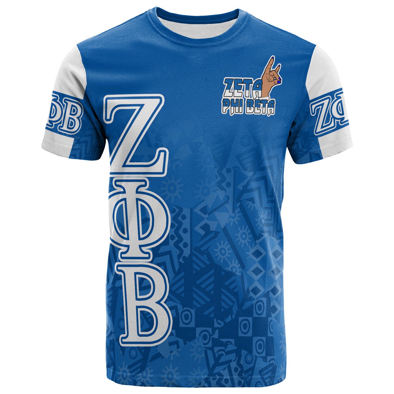 Zeta Phi Beta T-Shirt – Sorority Custom Black Roots T-Shirt