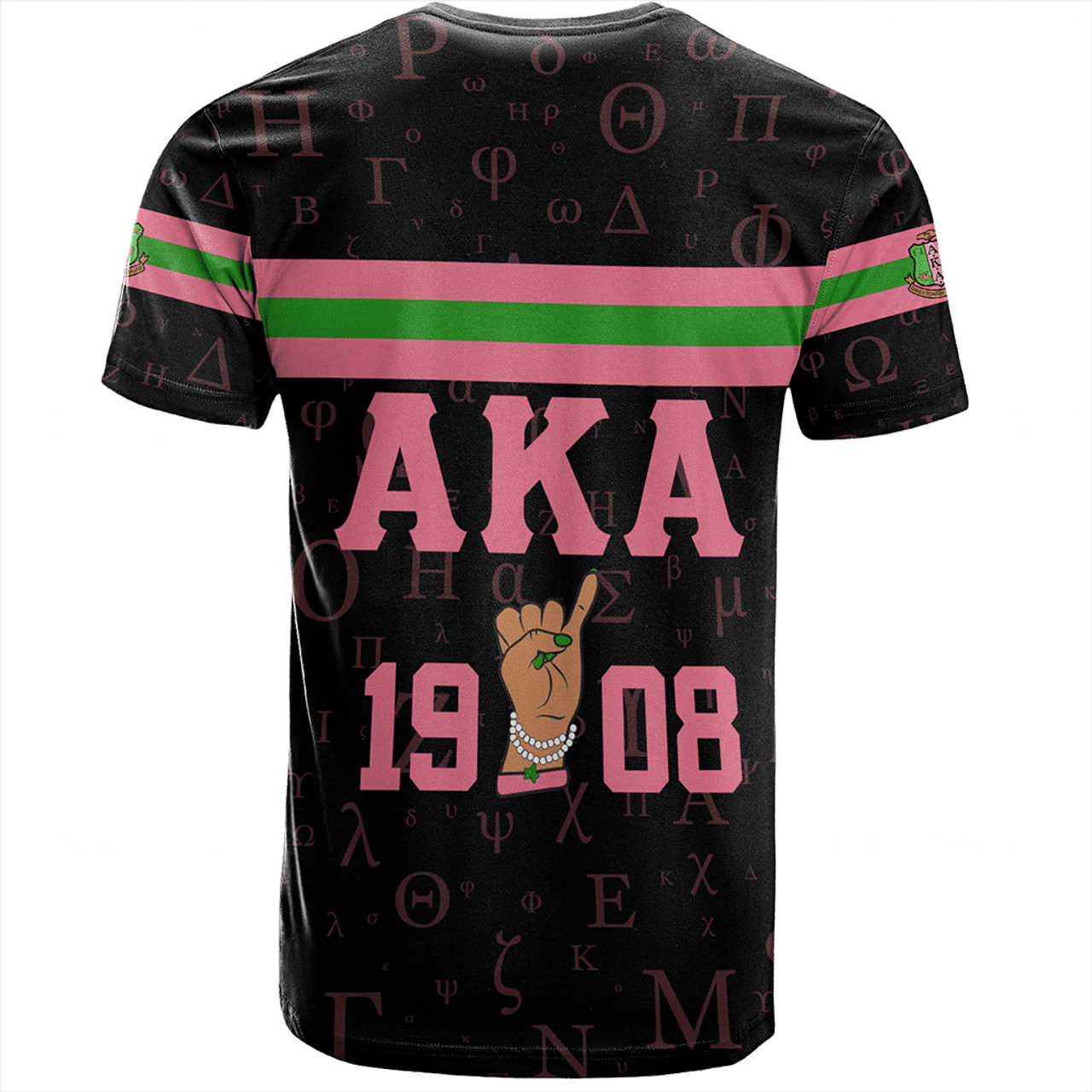 Alpha Kappa Alpha T-Shirt Alphabet Style