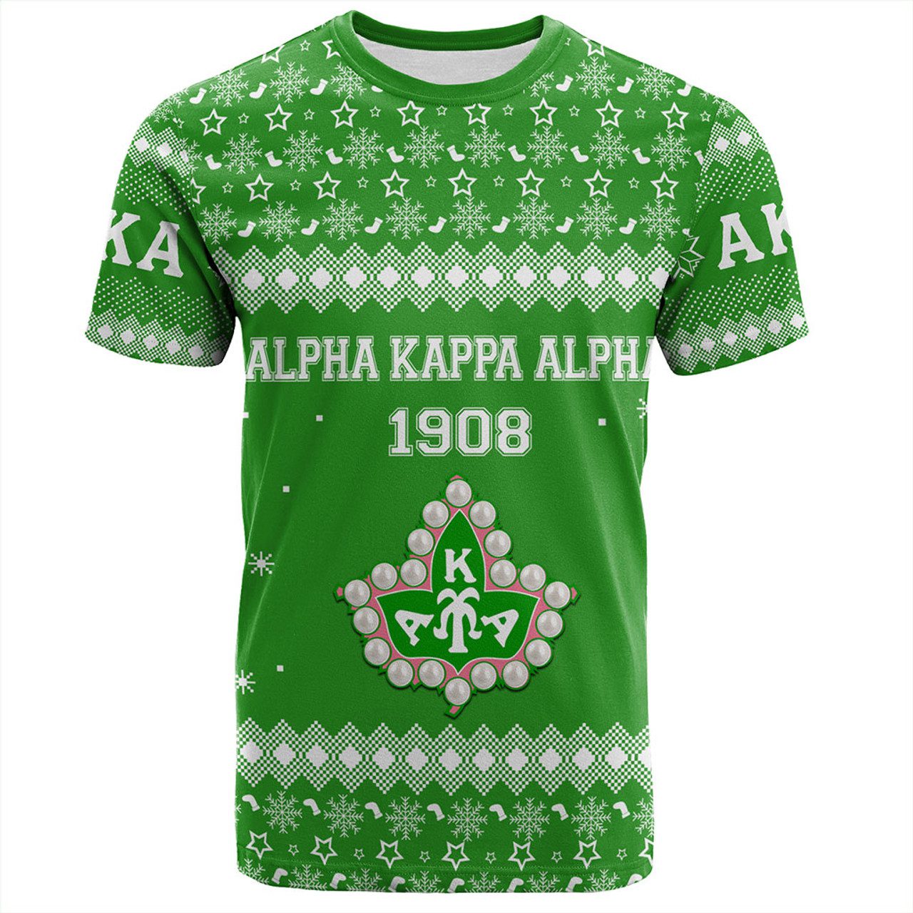 Alpha Kappa Alpha T-Shirt Christmas Greek Life