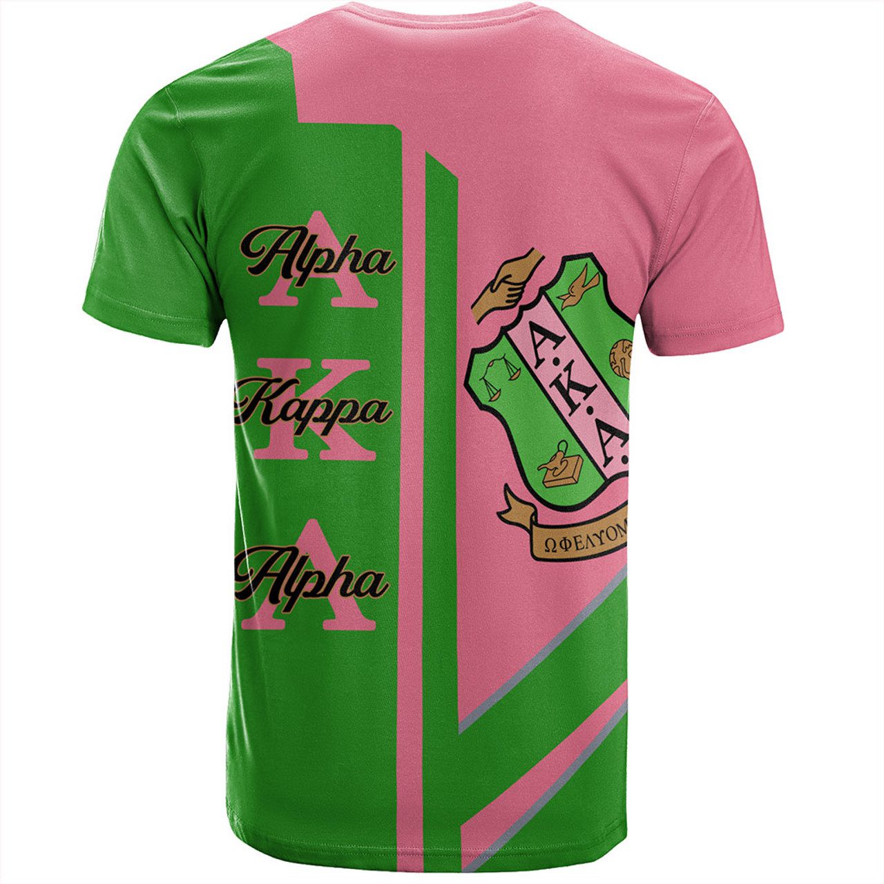 Alpha Kappa Alpha T-Shirt Half Concept