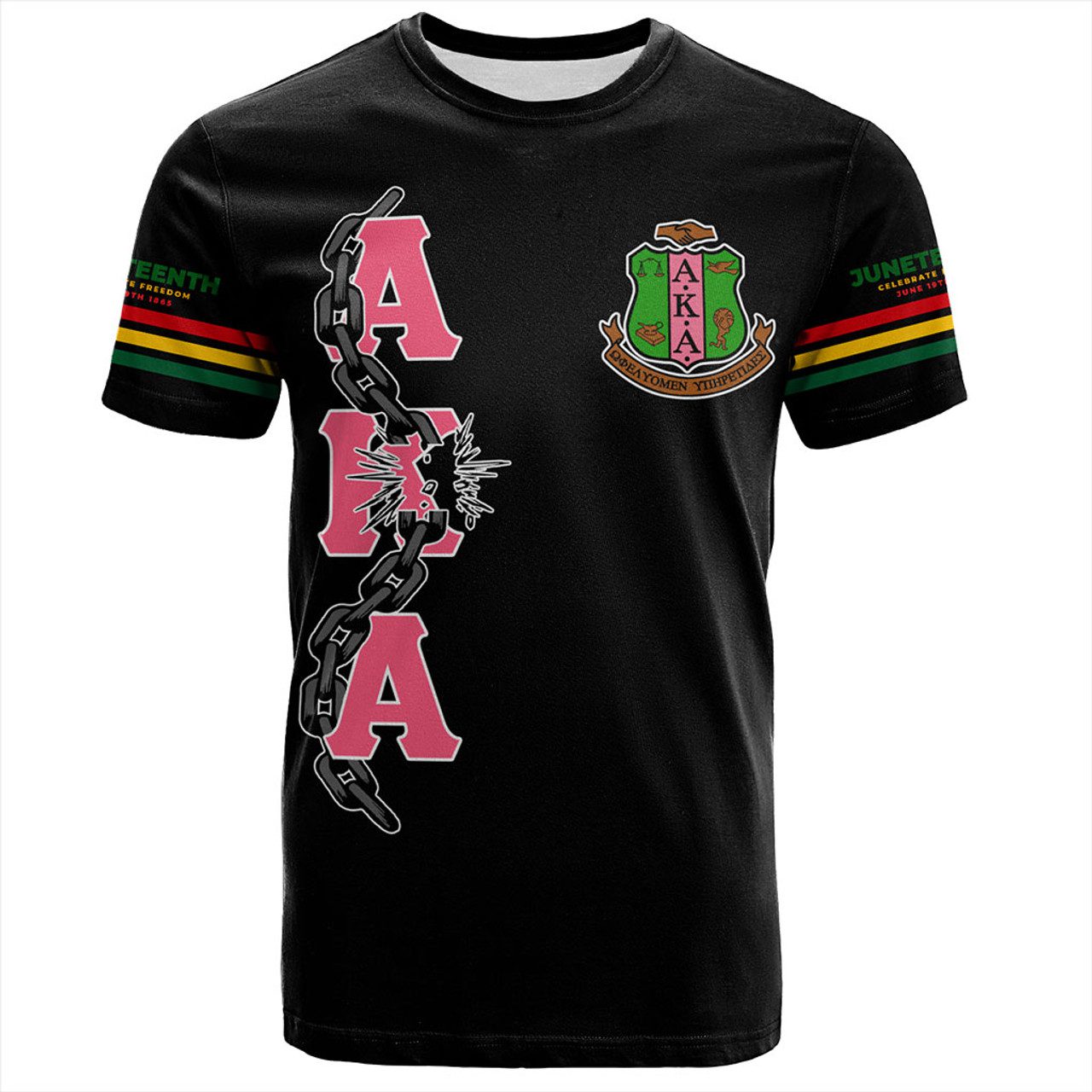Alpha Kappa Alpha T-Shirt Ivy Leaf Juneteenth