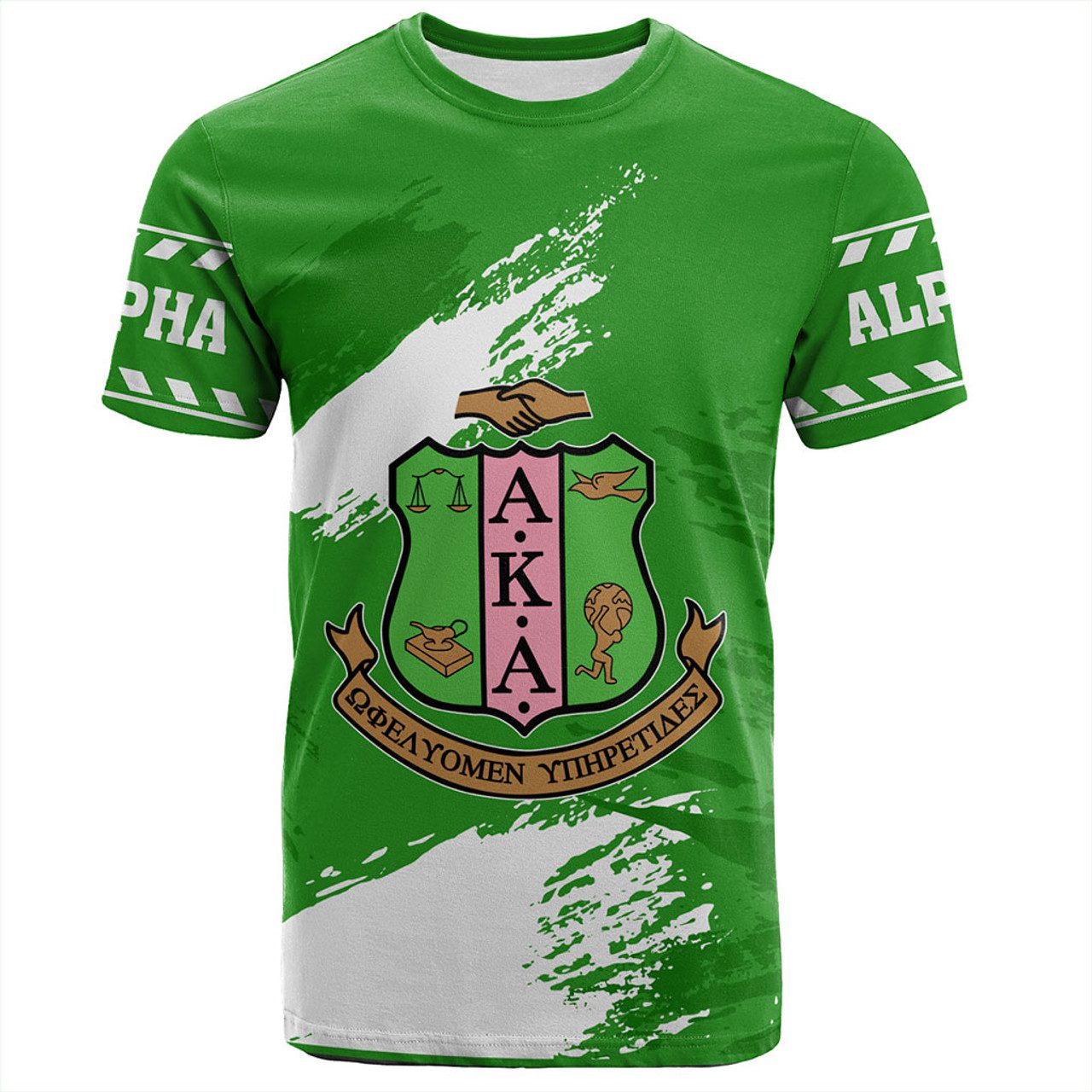 Alpha Kappa Alpha T-Shirt Nickname Style Grunge