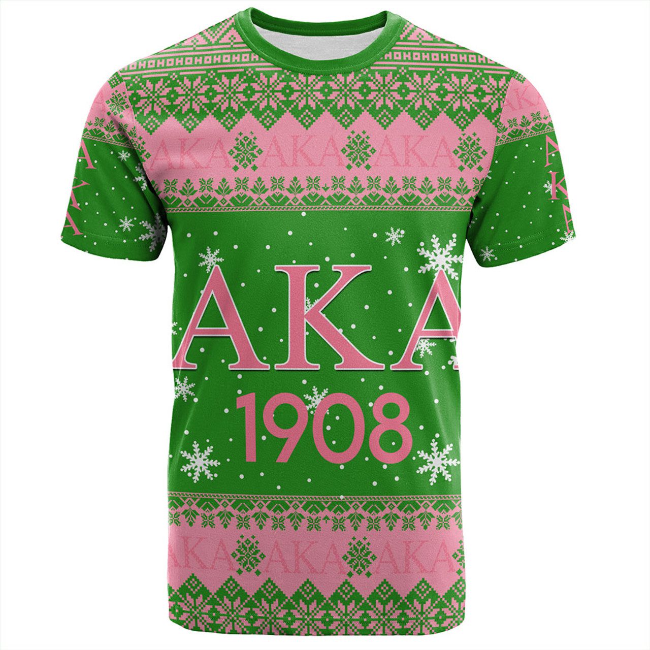 Alpha Kappa Alpha T-Shirt Sorority Inc Christmas
