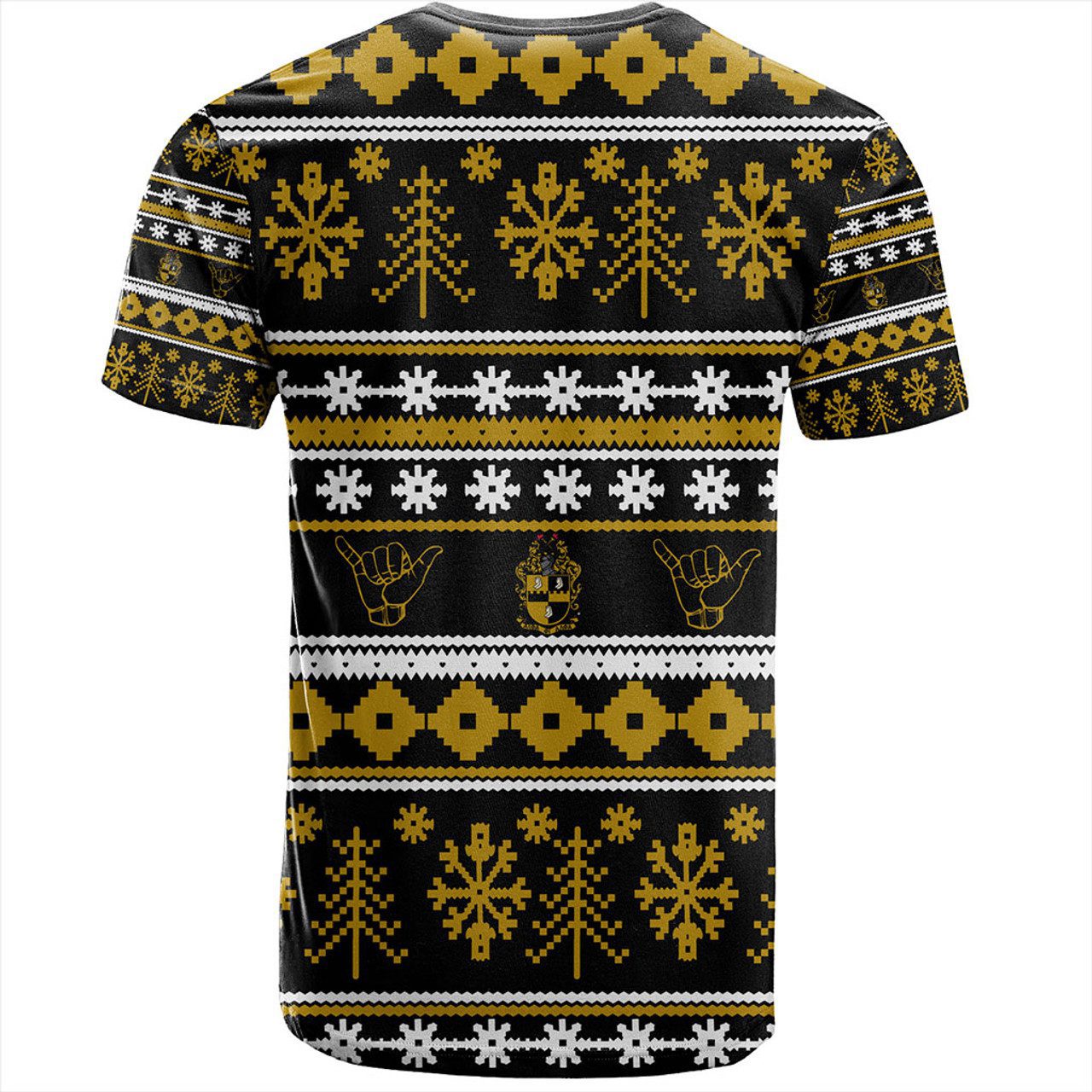 Alpha Phi Alpha T-Shirt Christmas Style Grunge