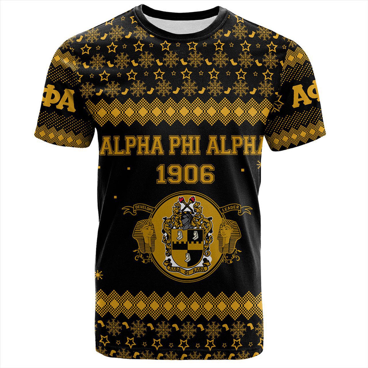 Alpha Phi Alpha T-Shirt Christmas Greek Life