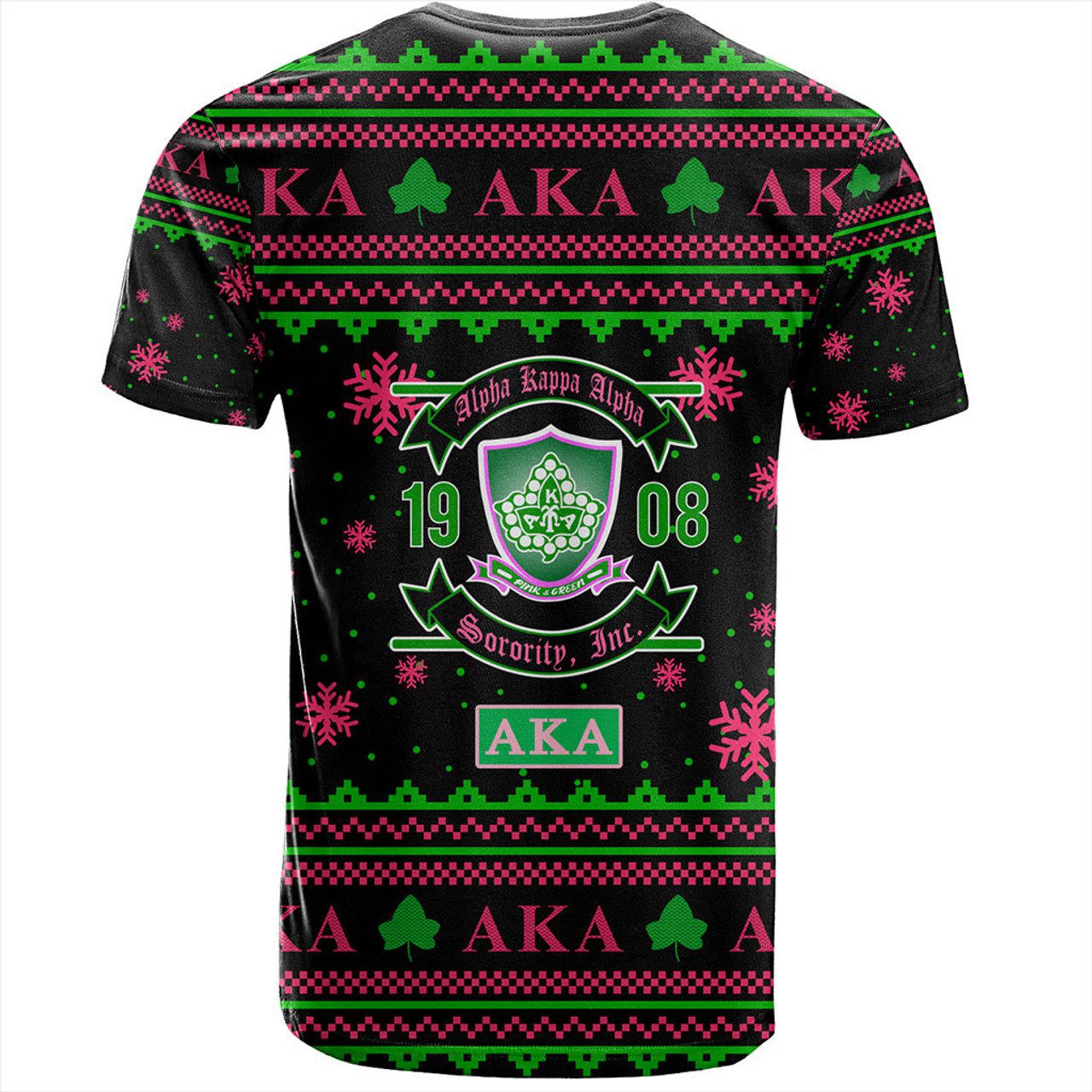 Alpha Kappa Alpha T-Shirt Christmas Founded 1908