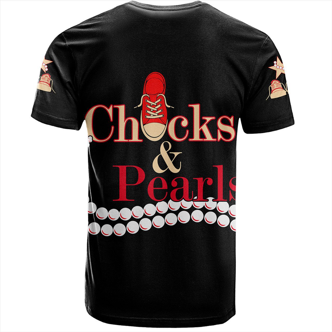 Delta Sigma Theta T-Shirt K.H Chuck And Pearls