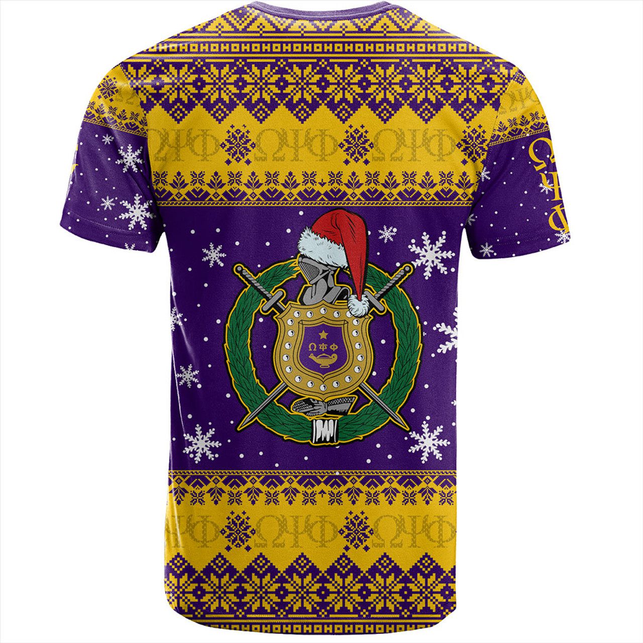 Omega Psi Phi T-Shirt Fraternity Inc Christmas