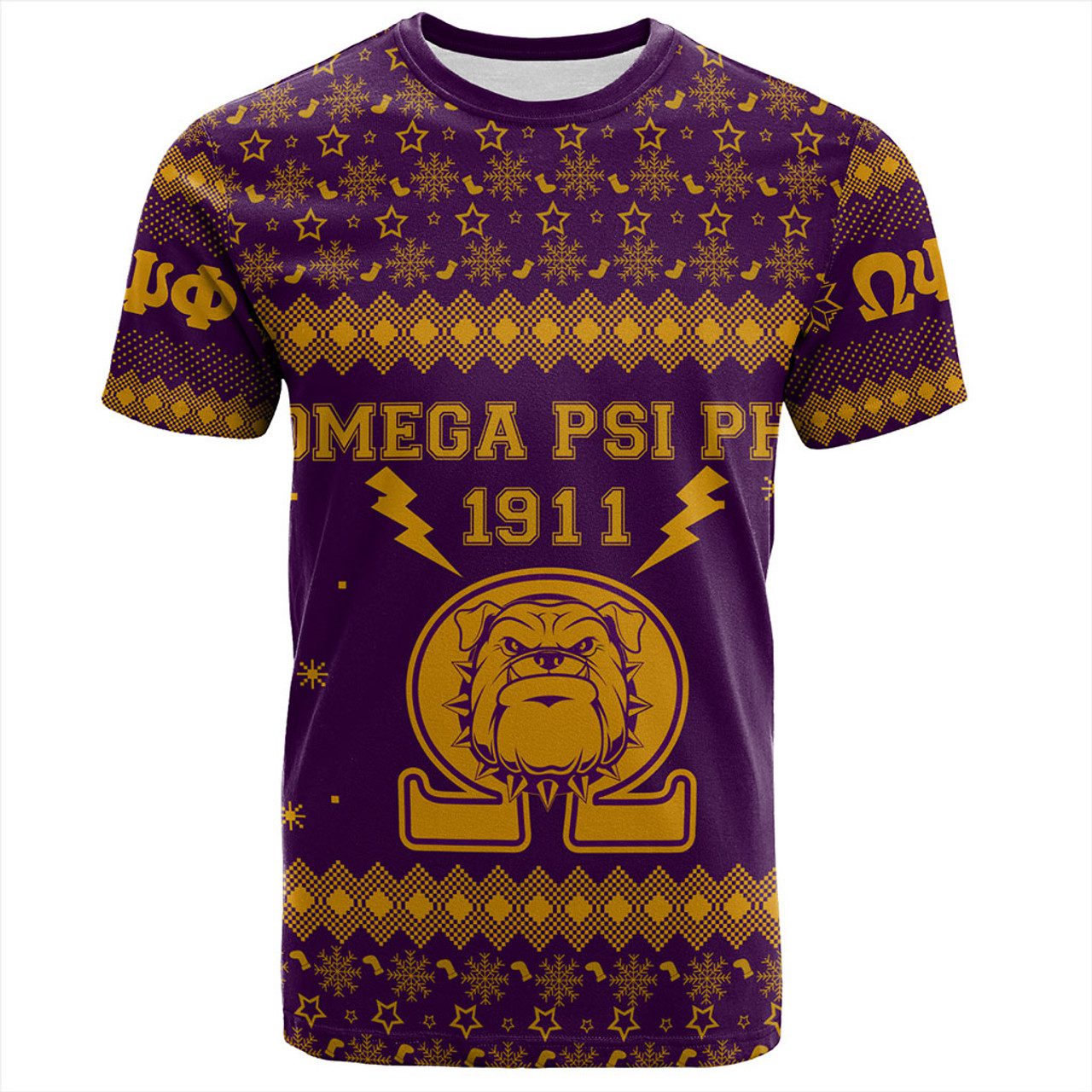 Omega Psi Phi T-Shirt Christmas Greek Life