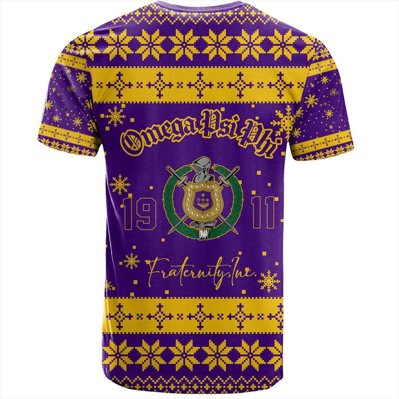 Omega Psi Phi T-Shirt Fraternity Christmas