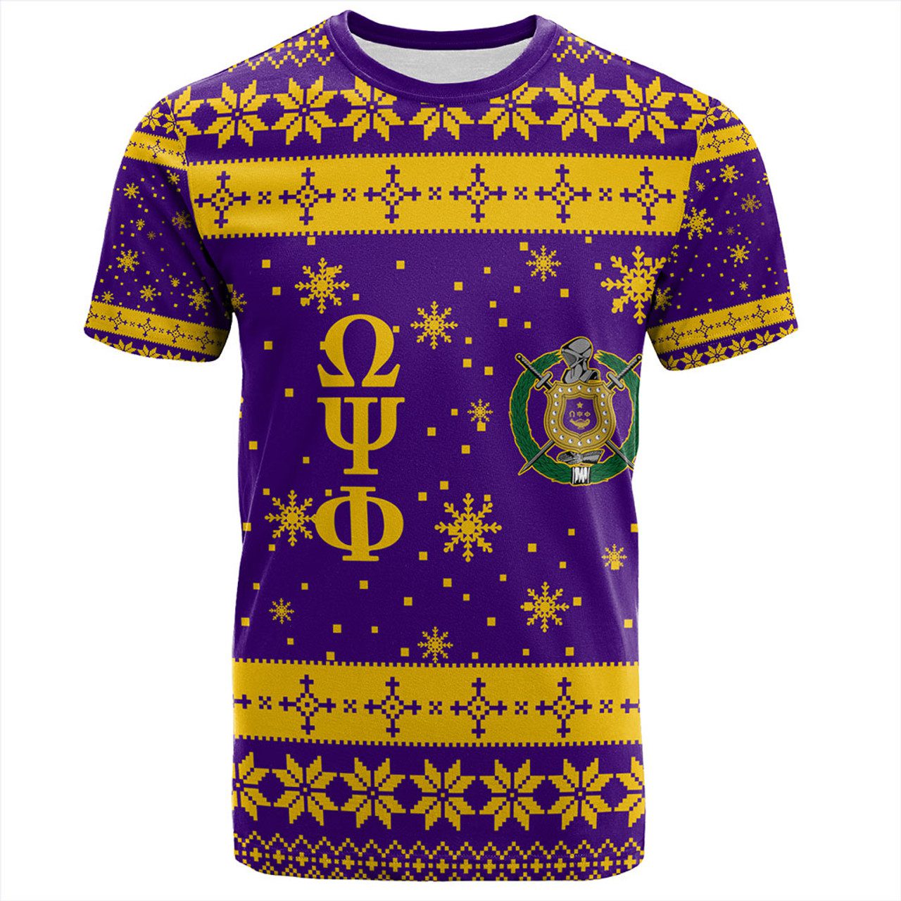 Omega Psi Phi T-Shirt Fraternity Christmas