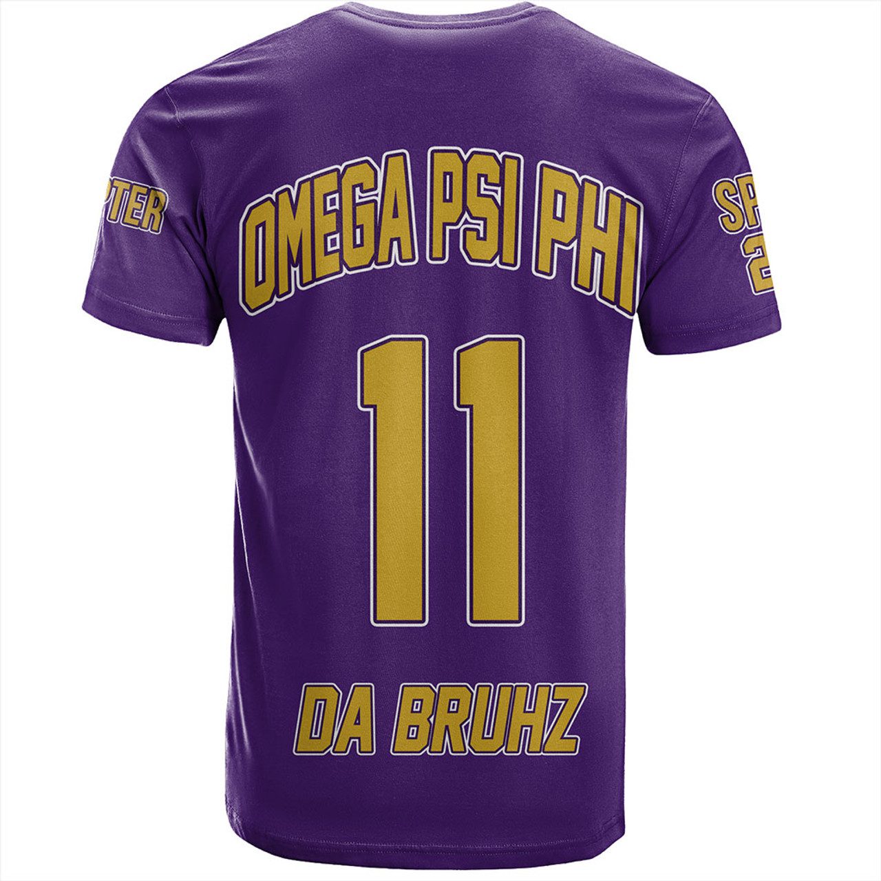 Omega Psi Phi T-Shirt Custom Fraternity Purple