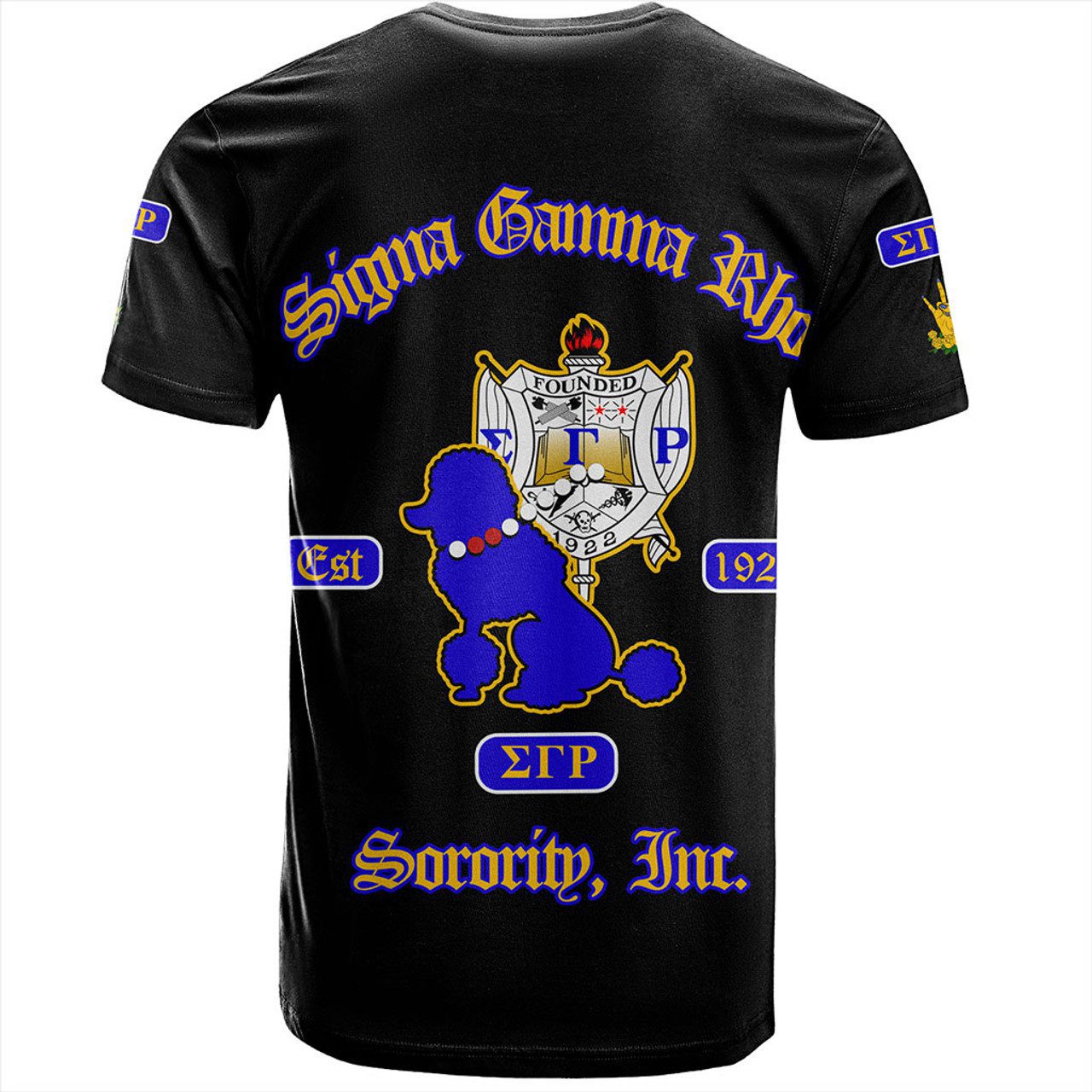 Sigma Gamma Rho T-Shirt Sorority Pearl And Poodle