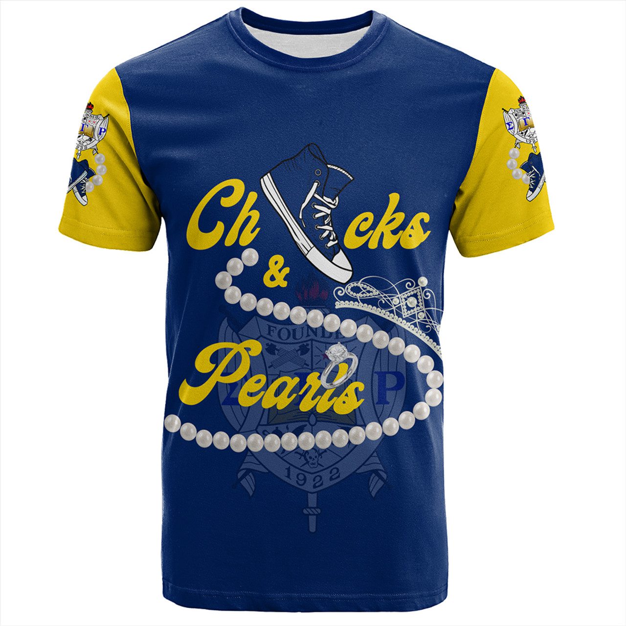 Sigma Gamma Rho T-Shirt Chuck And Pearls