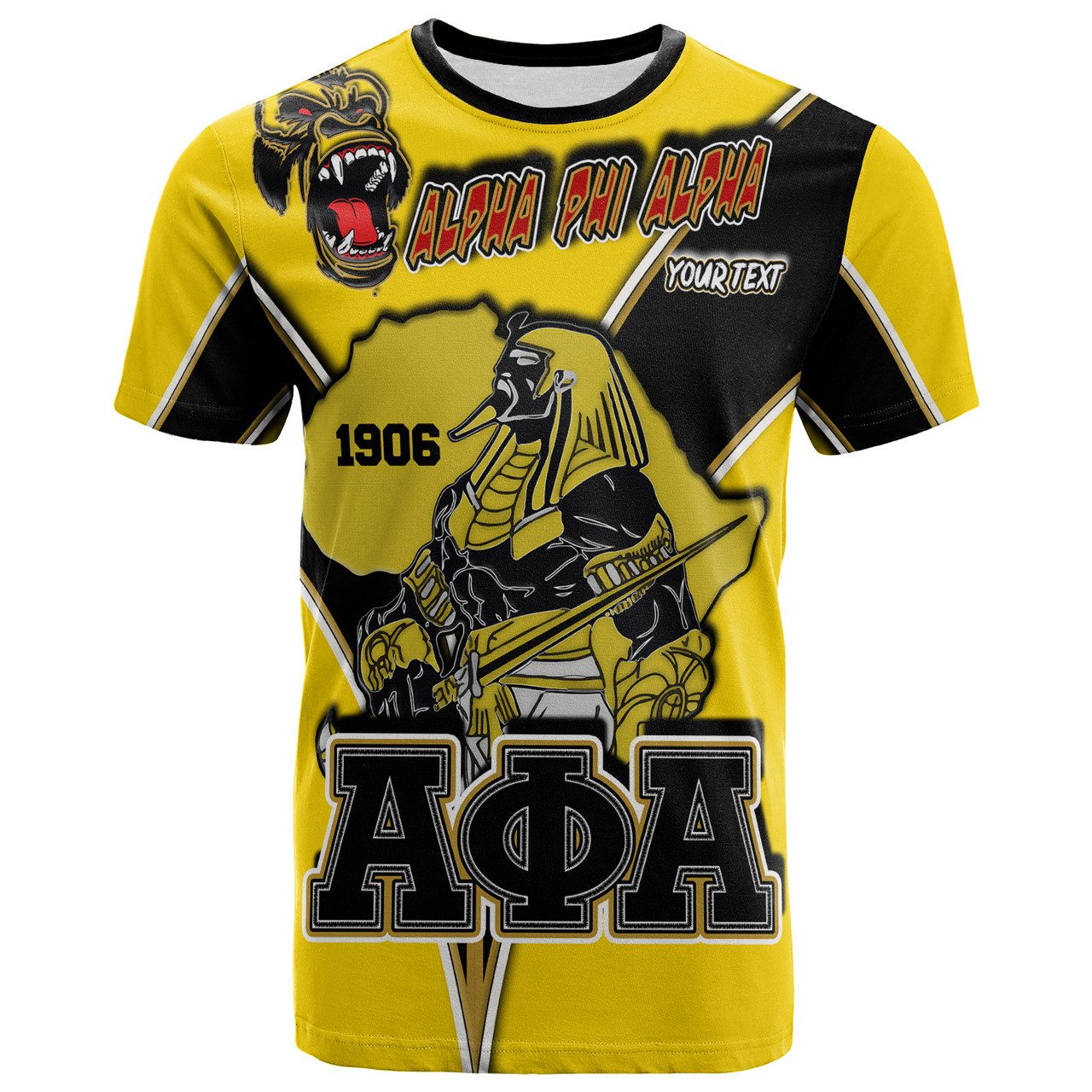 Alpha Phi Alpha T- Shirt – Custom Alpha Phi Alpha Sphinx 1906 T- Shirt