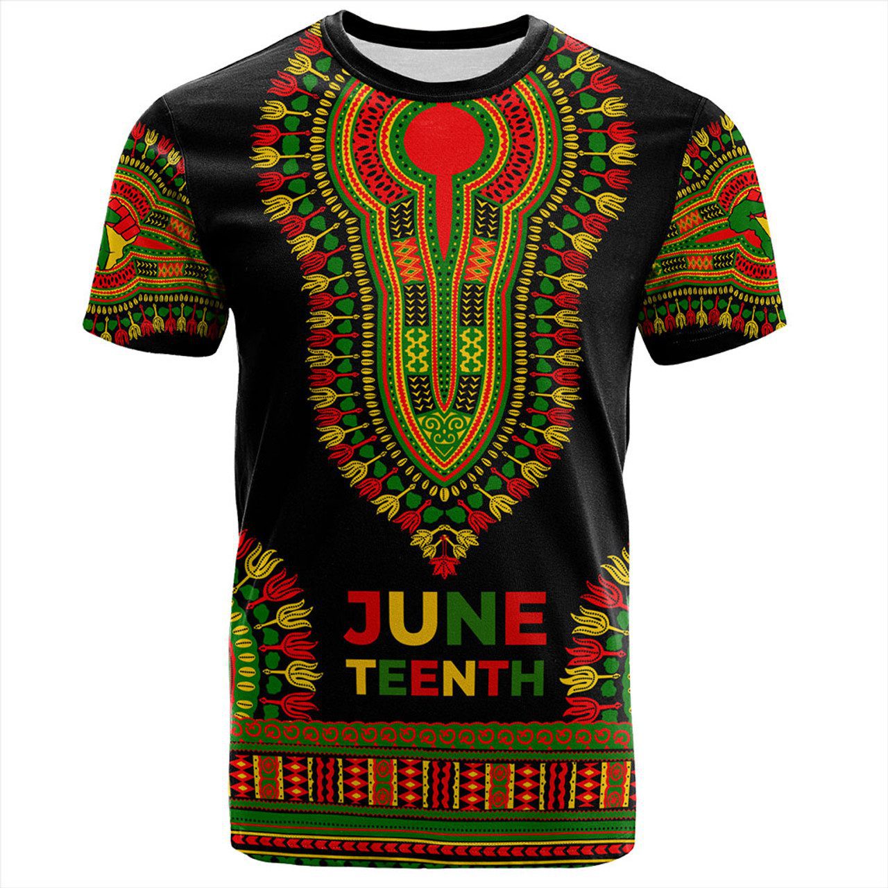 Africa T-Shirt Dashiki Juneteenth Day
