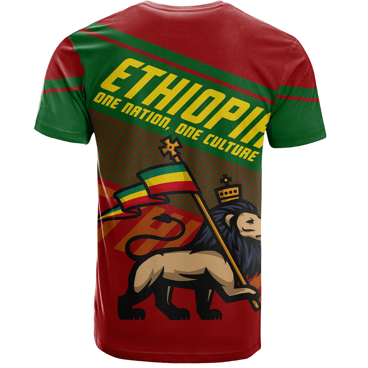 Lion Of Judah T-Shirt Ethiopia Nation