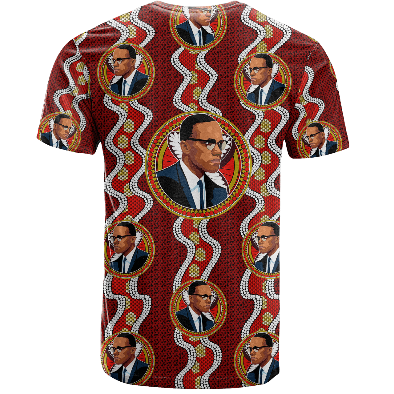 Africa T-Shirt Malcolm X Fabric