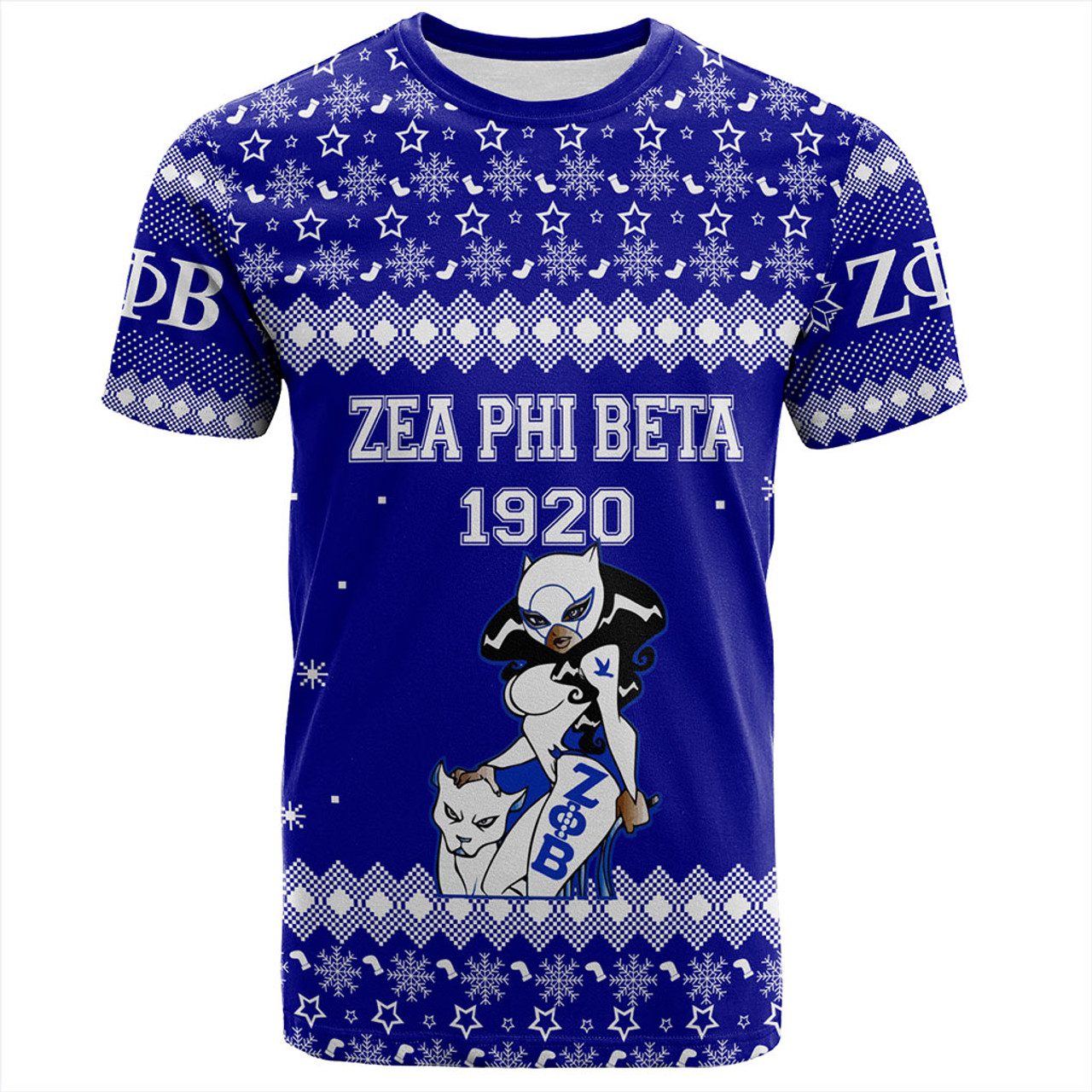 Zeta Phi Beta T-Shirt Christmas Greek Life