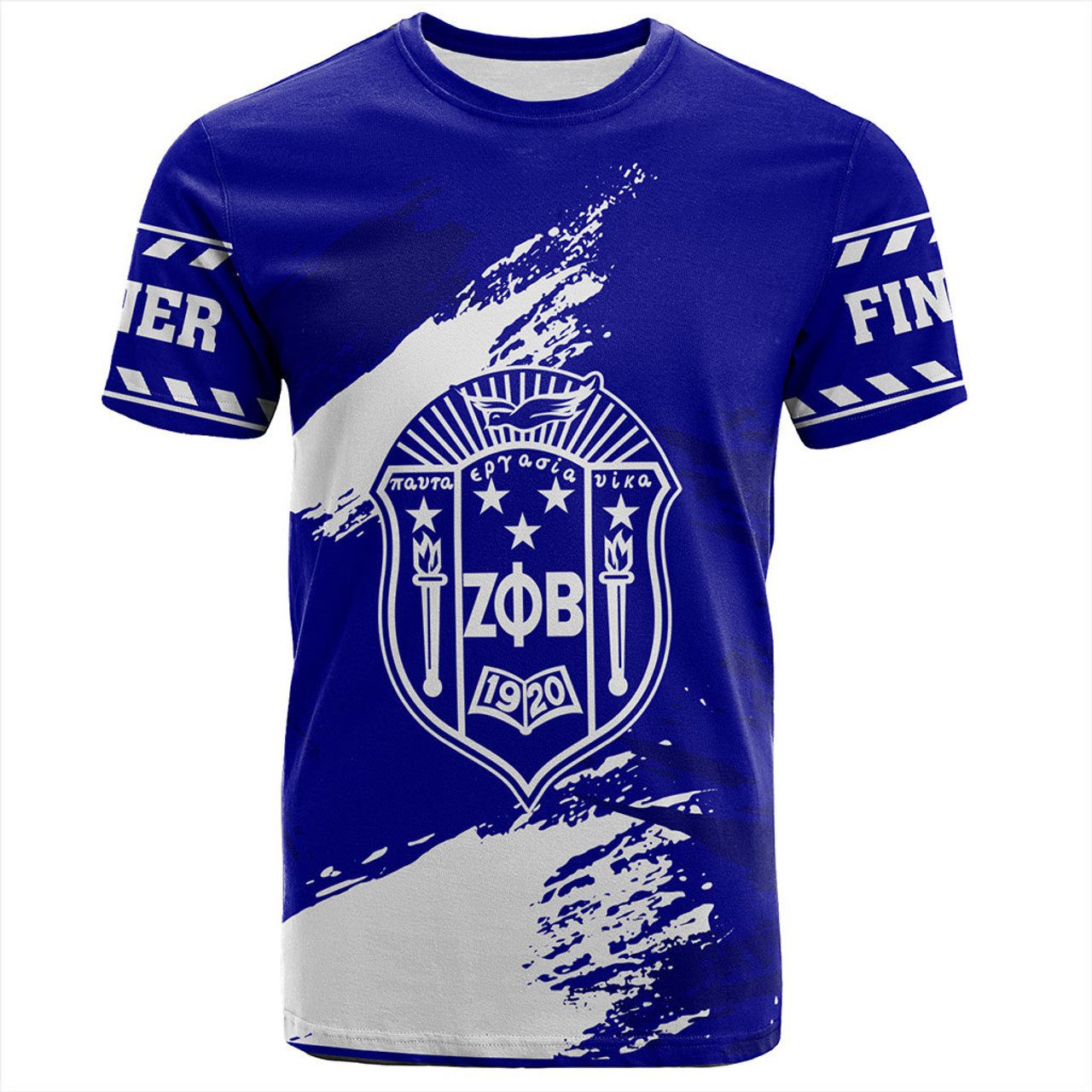 Zeta Phi Beta T-Shirt Nickname Style Grunge