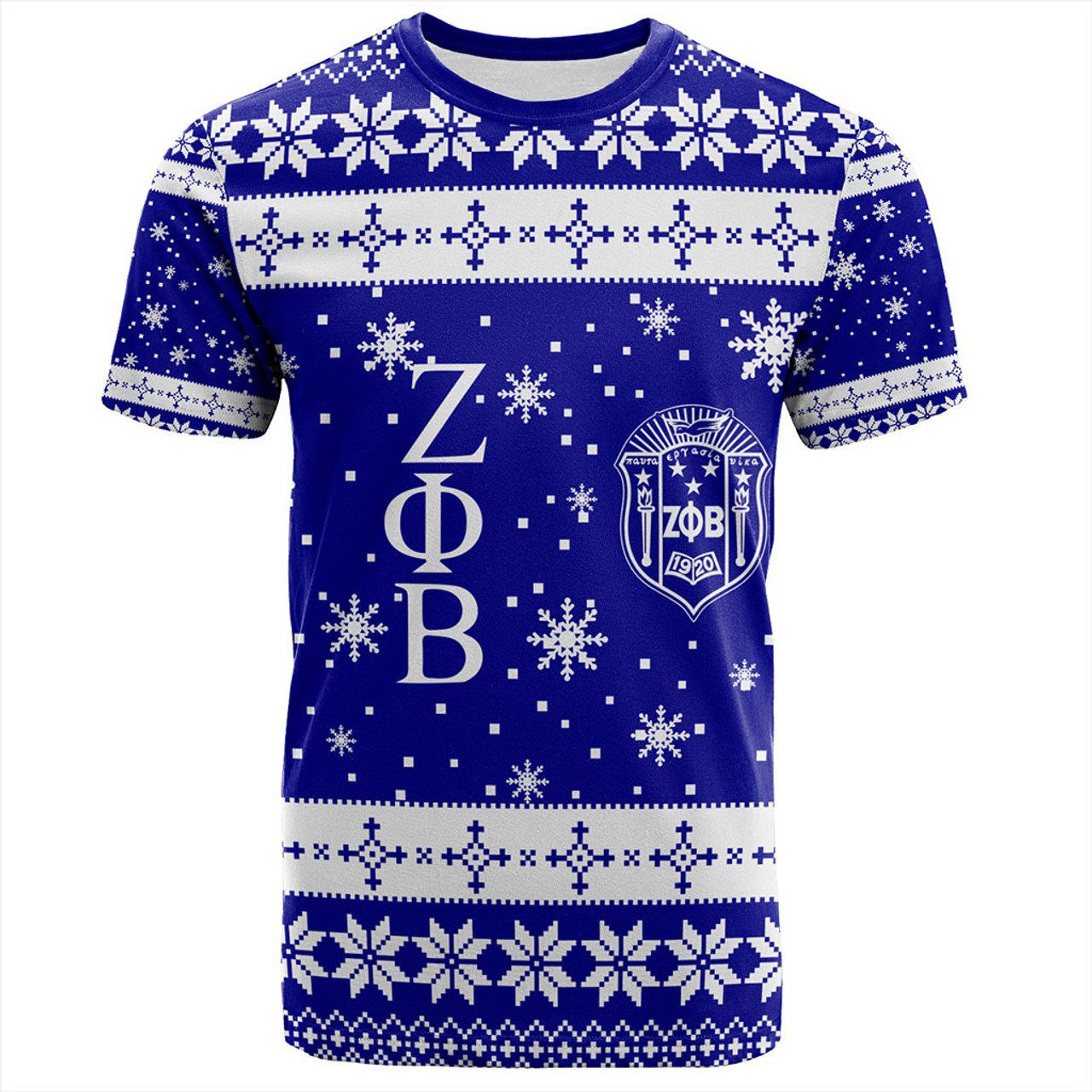 Zeta Phi Beta T-Shirt Sorority Christmas