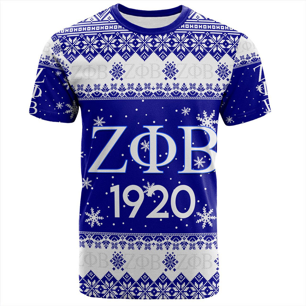 Zeta Phi Beta T-Shirt Sorority Inc Christmas
