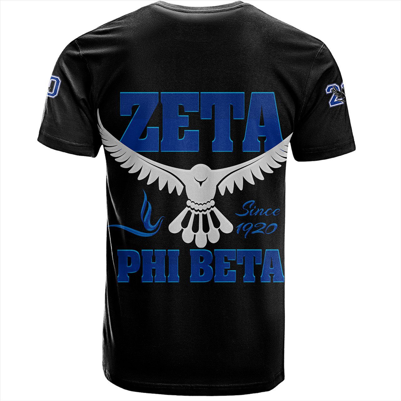 Zeta Phi Beta T-Shirt Letters