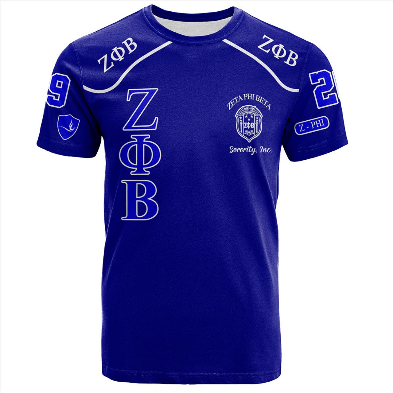 Zeta Phi Beta T-Shirt Greek Sorority Style