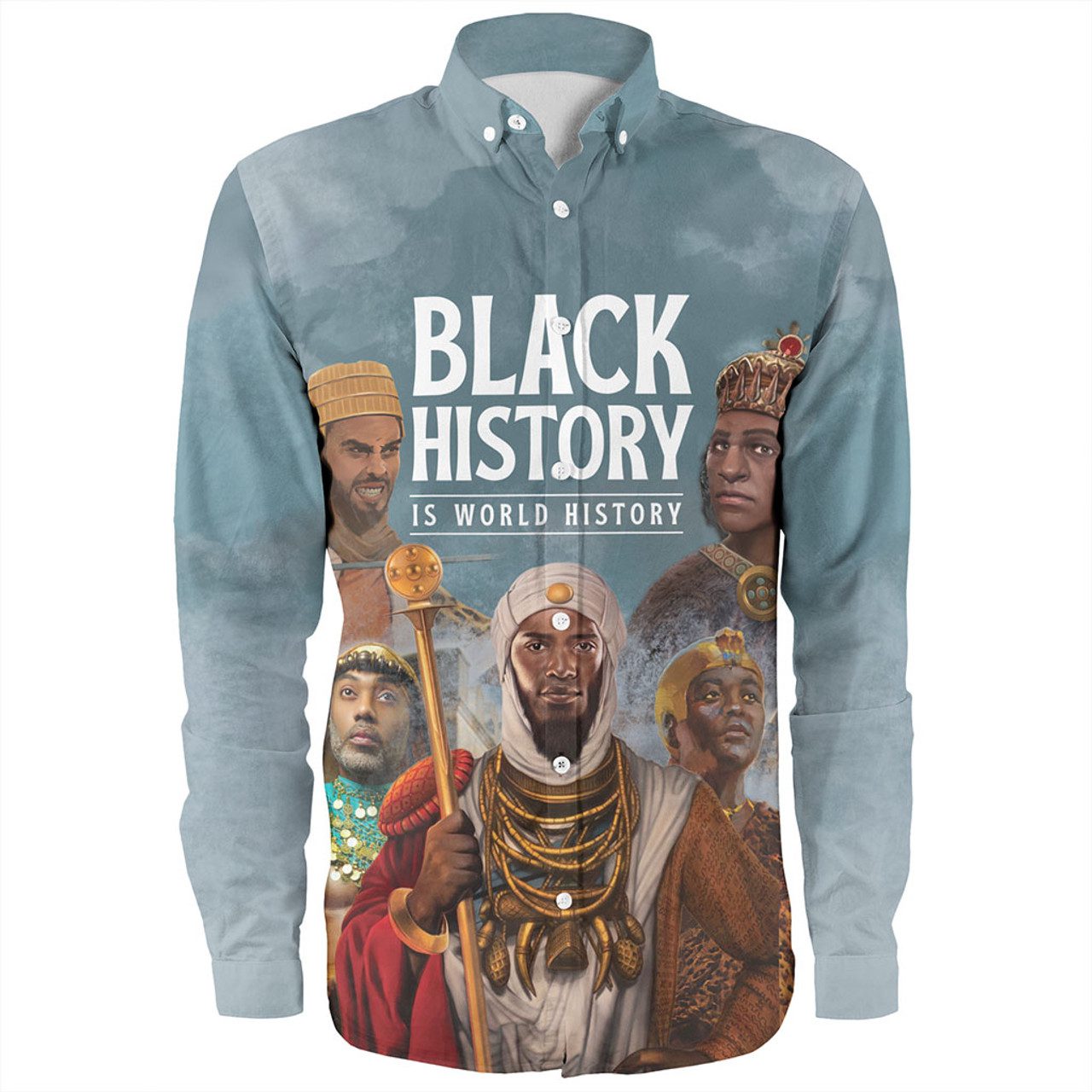 Black History Long Sleeve Shirt Is World History