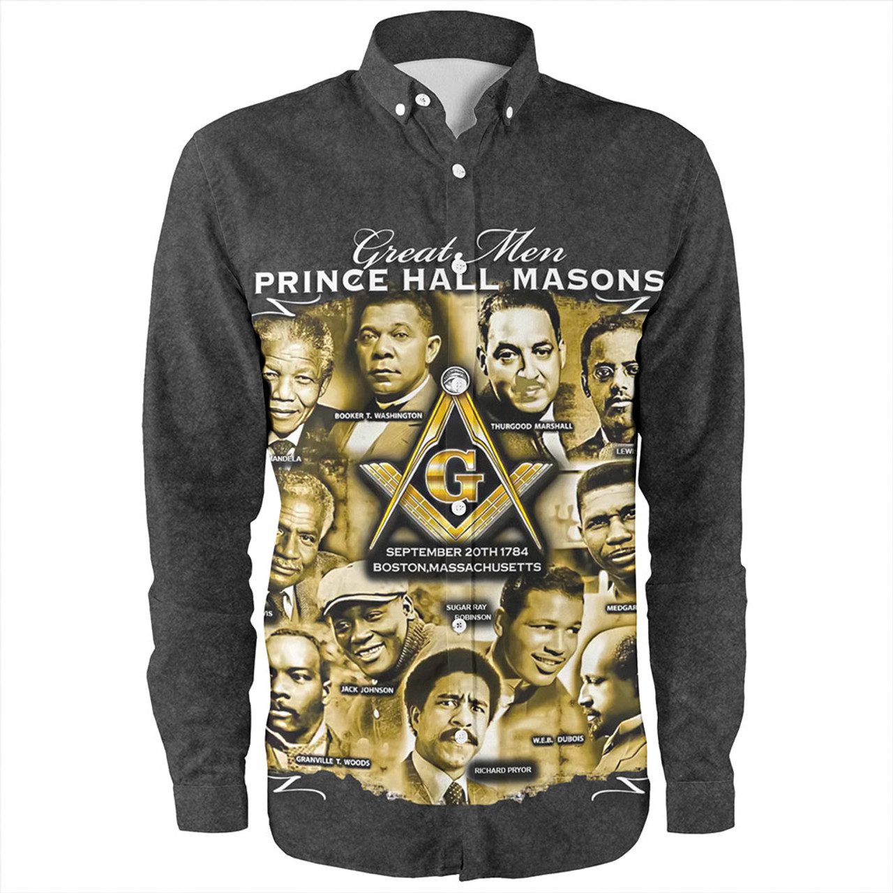 Freemasonry Long Sleeve Shirt Prince Hall Freemasonry Dropi
